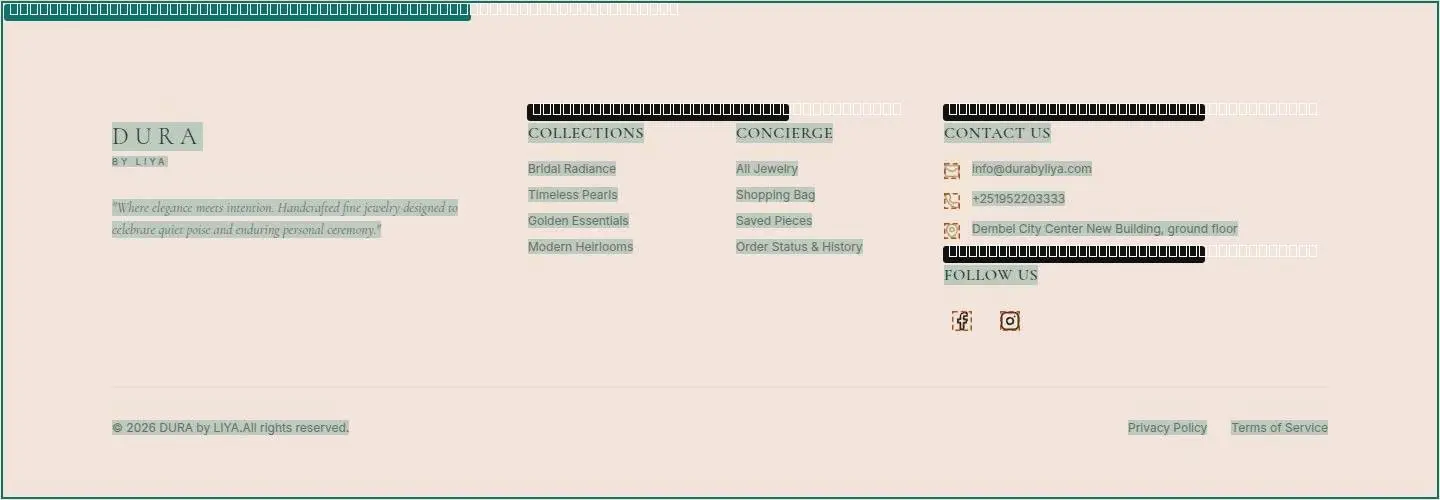 footer, its anatomy