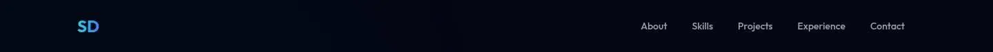 nav, as the page shows it