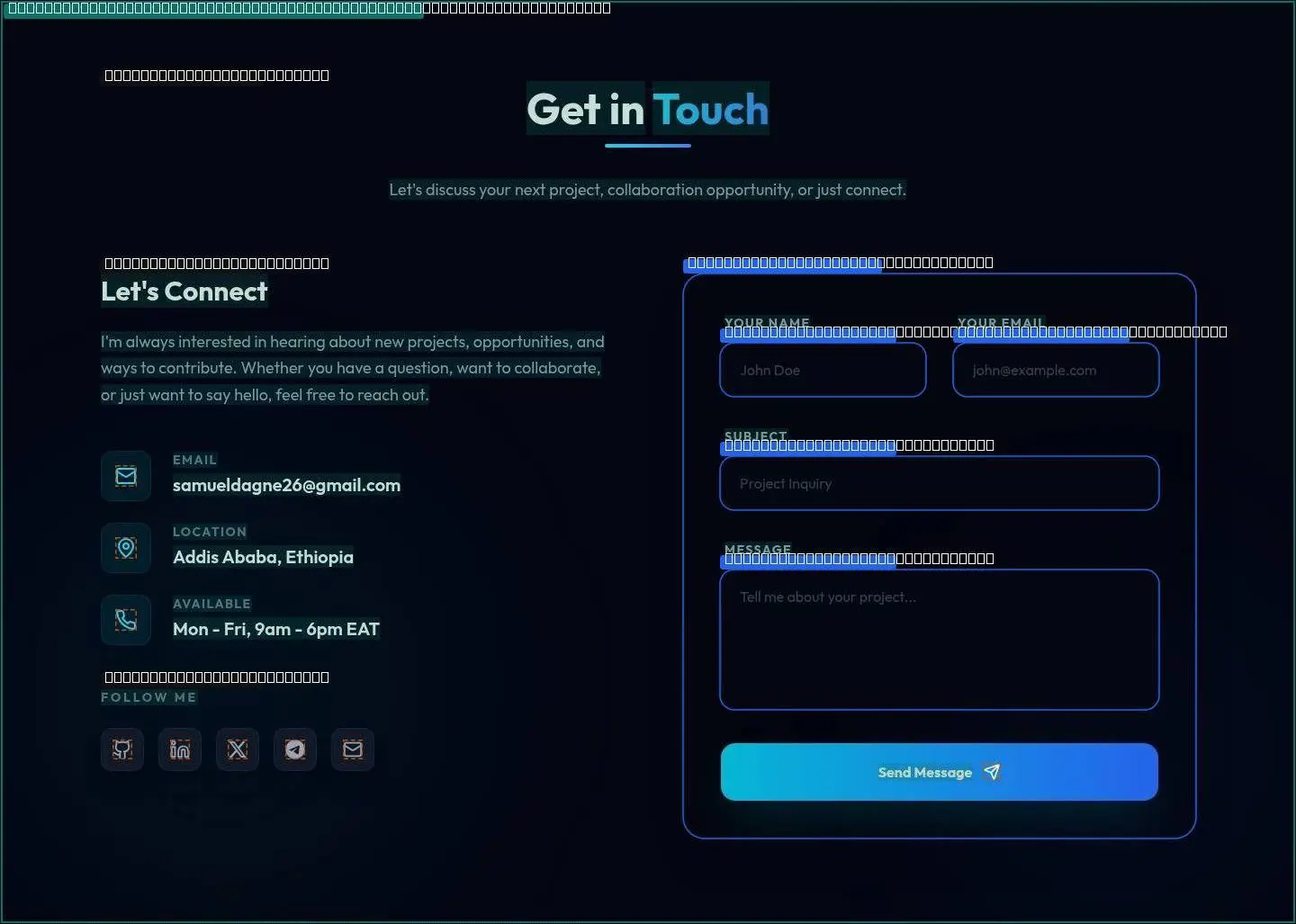contact, its anatomy