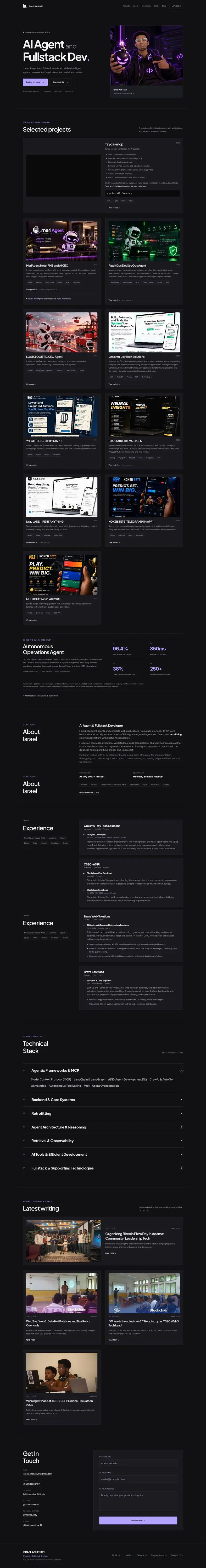 The whole page
