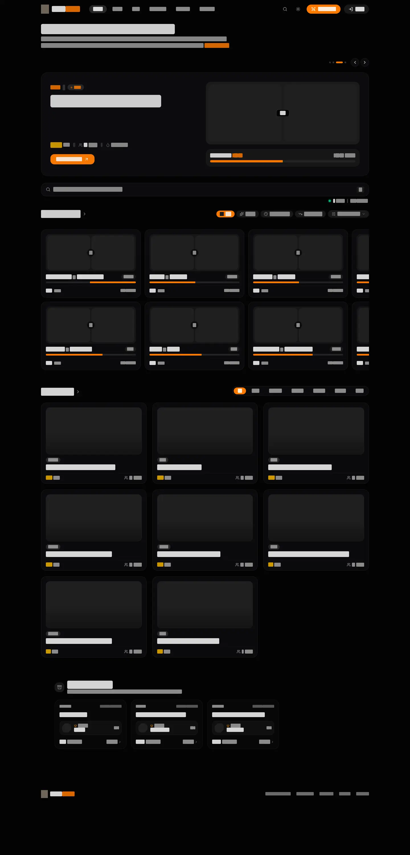 Desktop layout of goatrank.lol, content removed