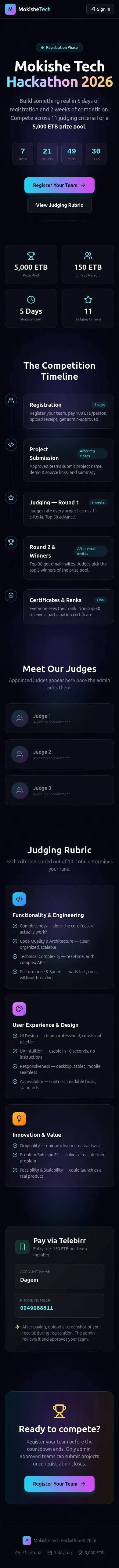The whole page on a phone