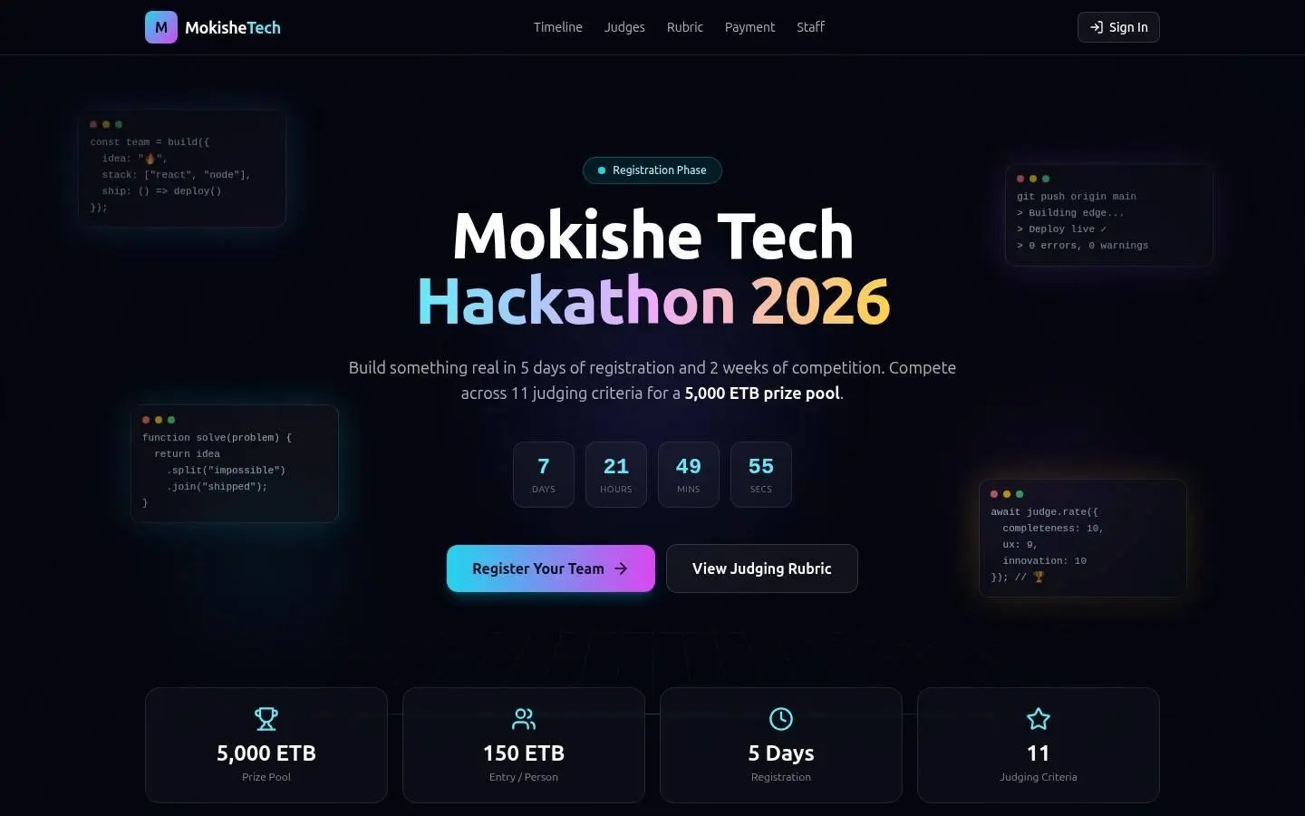moki-hack-flow.base44.app: div, as the page shows it