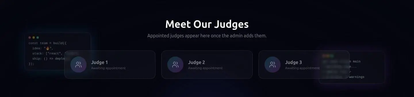 judges, as the page shows it