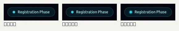 badge: rest, hover, focus